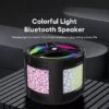 Portable Bluetooth Speaker with Colorful Lights