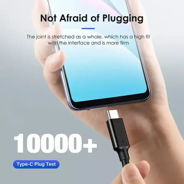 USB 3.2 Gen2 Type C Cable 10Gbps Fast Data Transfer & Charging for Samsung