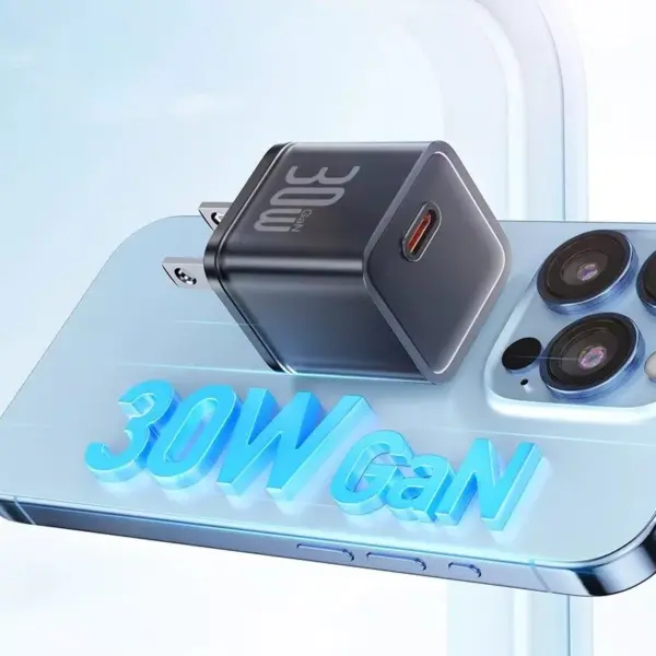 99817-390e66.webp 30W GaN USB-C Fast Charger for Apple iPhone, iPad, and MacBook