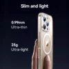 Transparent Magnetic Case for iPhone 16 Pro Max