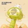 Cartoon Rabbit Handheld Wireless Karaoke Microphone for Kids