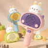 99947-d3b84b.webp Cartoon Rabbit Handheld Wireless Karaoke Microphone for Kids