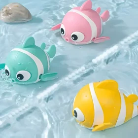 99962-123728.webp Popular Baby Bath Toy Clown Fish with Chain