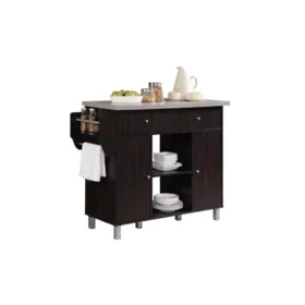 106409-0bcd67.webp Multi-Purpose Kitchen Island with Spice Rack and Towel Holder