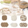 106456-aa9d0d.webp Handmade Woven Cotton & Jute Table Mat Set - Elegant Kitchen Decor
