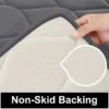 Ultra Soft Memory Foam Bath Mat: Non-Slip, Absorbent, Machine Washable Rug for Bathroom, Kitchen, and Bedroom