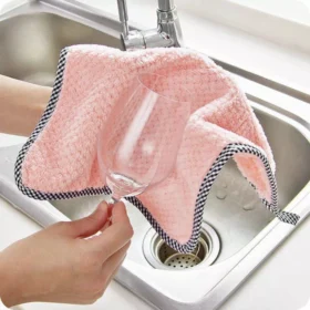 106706-8f92c4.webp Eco-Friendly Super Absorbent Coral Velvet Kitchen Dish Cloth