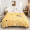 Luxurious Plaid Milk Fleece Blanket