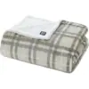 107058-fc3dcf.webp Luxury Plaid King Blanket with Sherpa Reverse