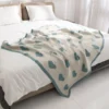 Cozy Knitted Love Sofa Blanket