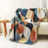 107116-6714c9.webp Bohemian Plaid Multi-Purpose Cotton Blend Blanket