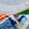 Luxurious Plush Non-Slip Bath and Entrance Mat