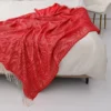 107122-1b9762.webp Boho-Chic Striped Knitted Blanket with Tassels for Sofa and Bed Decor
