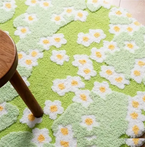107131-0f3092.webp Luxurious Floral Tufted Rug