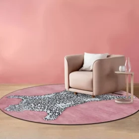 Leopard Print Modern Carpet