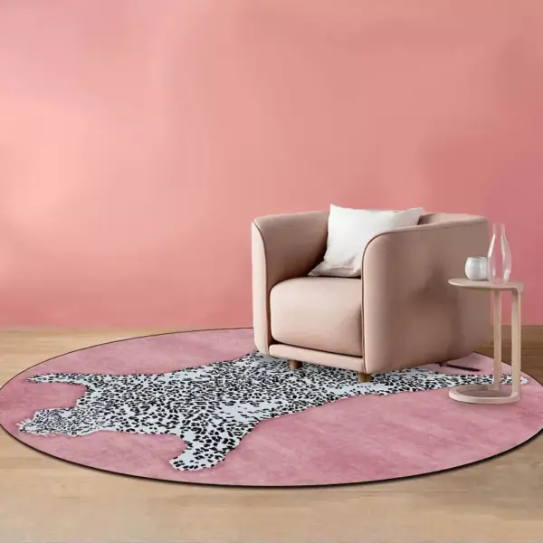 Leopard Print Modern Carpet
