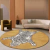 Leopard Print Modern Carpet