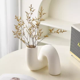 Contemporary Abstract Ceramic Vase