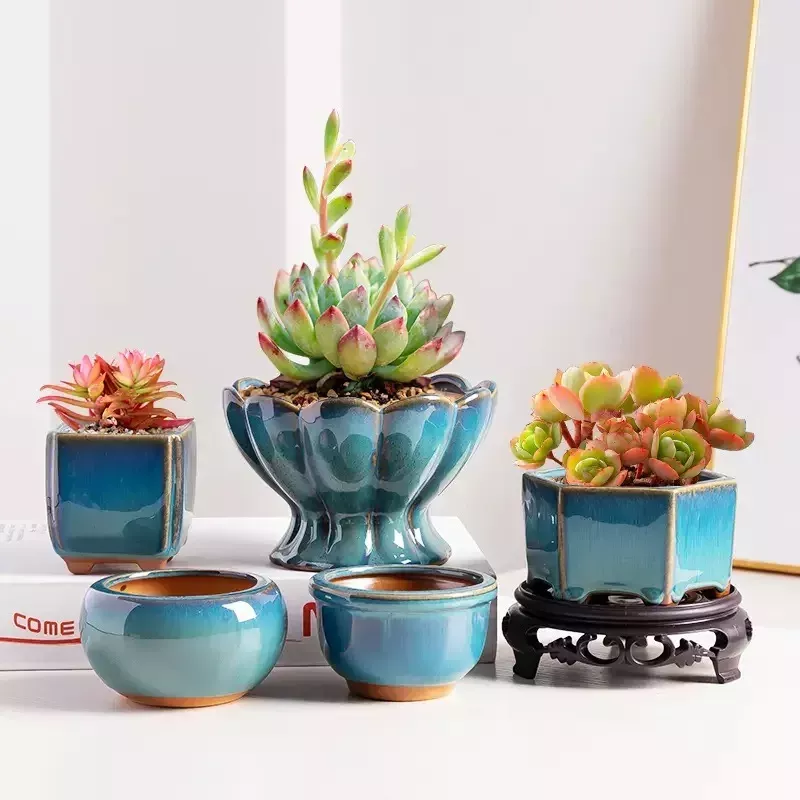 107461-a0c832.webp Elegant Glazed Ceramic Pots for Succulents and Small Plants