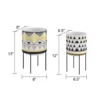 107509-1cca83.webp Mid-Century Modern Round Ceramic Planters with Metal Stand