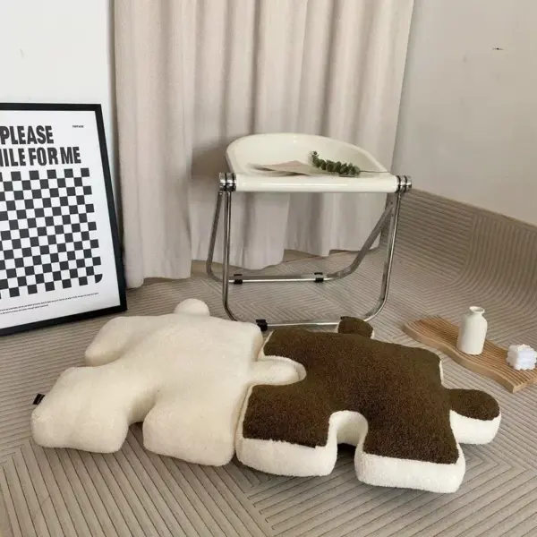 Versatile Alien Puzzle Plush Pillow