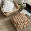 Plush Nordic Knot Cushion