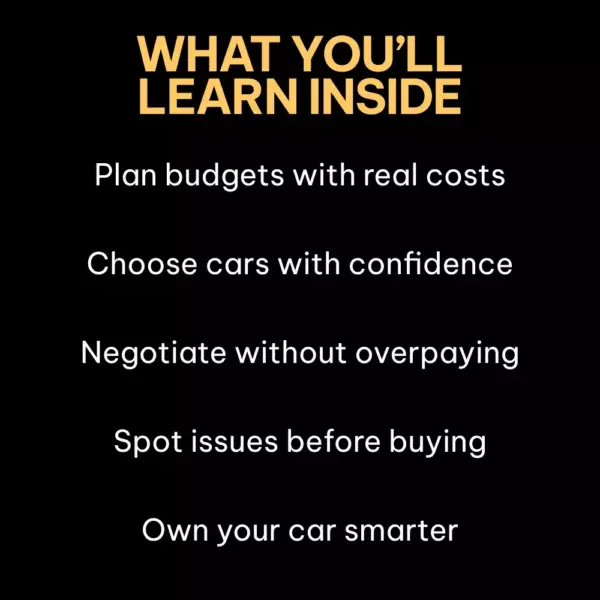 First Car Success: Avoid Costly Mistakes | Smart First-Time Buyer eBook to Avoid Common First Car Buyer Mistakes & Buy With Confidence