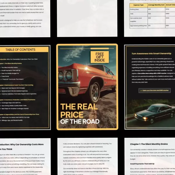 The Real Price of the Road | Eye-Opening eBook on the Hidden Costs of Car Ownership | Smart Budgeting & Ownership Guide