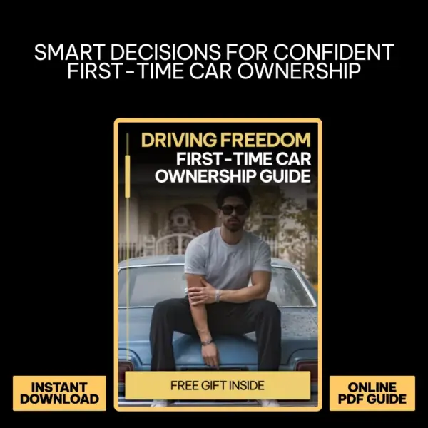 Driving Freedom: First-Time Car Ownership Guide – Ebook for New Drivers | Learn what first time car ownership is really like | Budgeting, Buying & Confidence