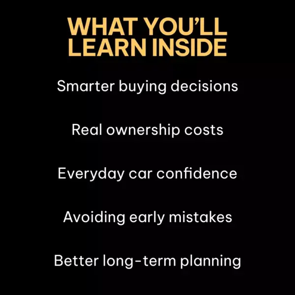 Driving Freedom: First-Time Car Ownership Guide – Ebook for New Drivers | Learn what first time car ownership is really like | Budgeting, Buying & Confidence