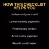 Smart Wheels Checklist: Car Loans for Bad Credit | Easy Step-by-Step Guide to Car Loans Options With Bad Credit | Instant Digital Download
