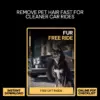 Fur Free Ride | How to Remove Pet Hair from Car Seats Digital Guide, Easy Car Cleaning Checklist for Pet Owners