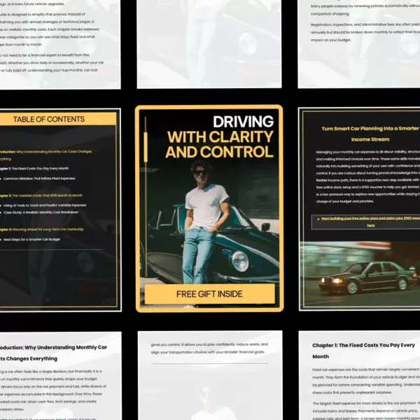 Driving With Clarity and Control – Smart Car Budget Guide with a Monthly Breakdown of Car Expenses for Confident Vehicle Ownership