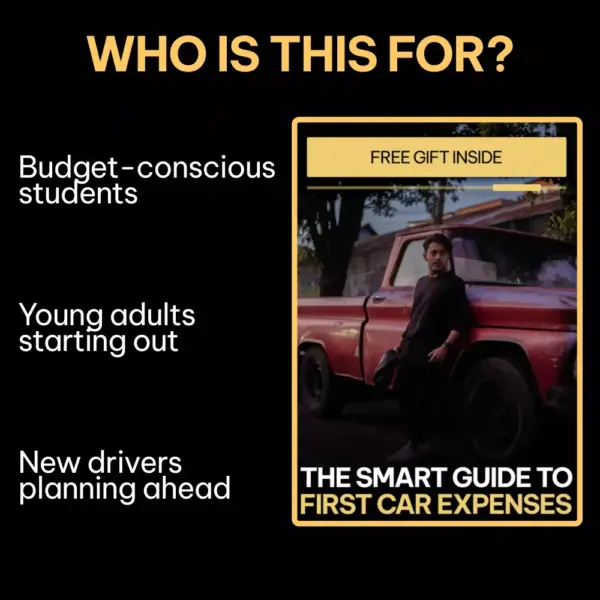 The Smart Guide to First Car Expenses | Digital Guide for Understanding the Monthly Costs of Owning a First Car