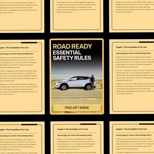 Road Ready: Essential Safety Rules – Important Safety Rules for New Drivers | Beginner Driving Safety Guide Digital Download