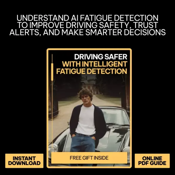 Driving Safer With Intelligent Fatigue Detection – Practical eBook Guide to AI Systems for Detecting Driver Fatigue, Smarter Road Safety, Human Factors & Future Technology