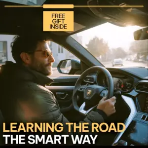 111254-967083.webp Learning the Road the Smart Way – New Driver Safety Guide, Smart Driving Awareness eBook, Beginner Driver Checklist, Confidence & Speed Control Digital Download