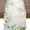 111885-bf931f.webp Spring Green Eucalyptus Linen Table Runner