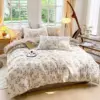 Floral Jacquard Bedding Set