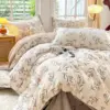 Floral Jacquard Bedding Set