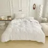 Luxury 3D Twist Flower Bedding Set