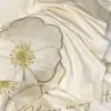 Luxury Egyptian Cotton Bedding Set with Floral Embroidery and Soft Duvet Cover