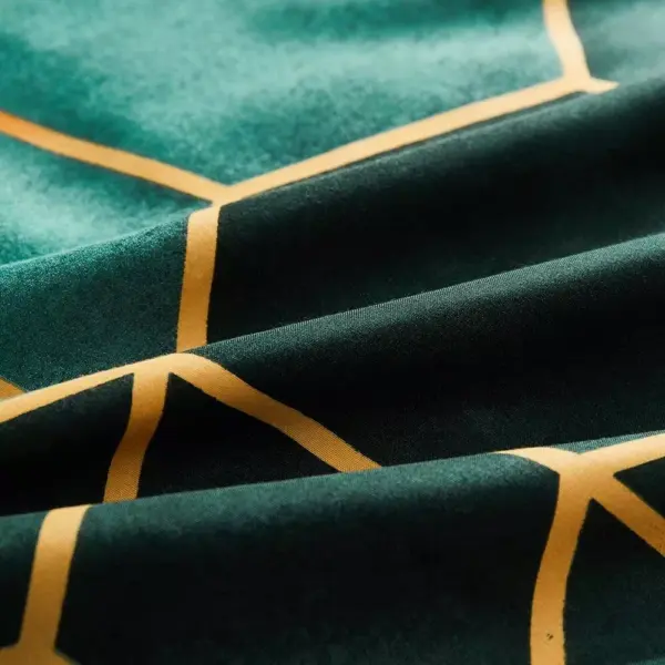 Luxury Geometric Quilt Cover Set