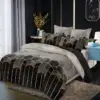 Luxury Geometric Quilt Cover Set