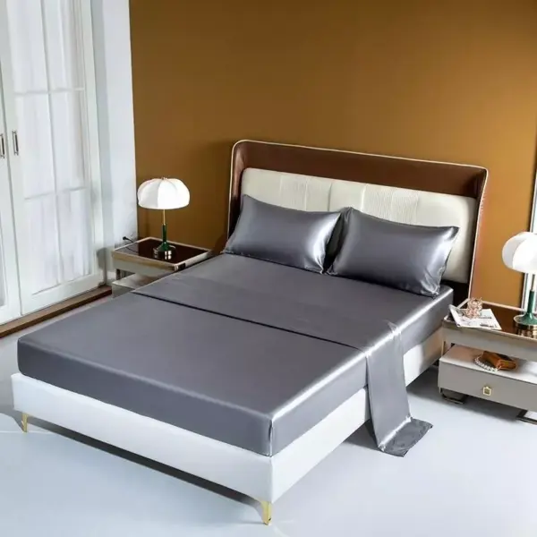 Luxury Satin Bedding Sheet Set