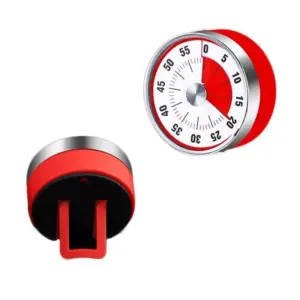 112584-63e0eb.webp Visual 60-Minute Kitchen & Study Timer - Magnetic, Mechanical Stopwatch with Alarm