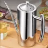 Stainless Steel No-Drip Oil and Vinegar Dispenser: Sleek, Eco-Friendly Kitchen Essential