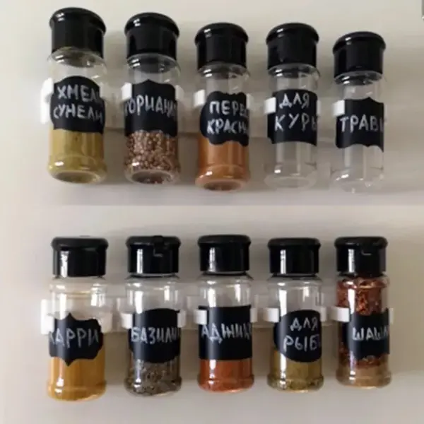 112708-1f0714.webp Eco-Friendly 100ML Spice & Condiment Shaker Jars - Perfect for Kitchen Organization