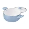 112709-a097ca.webp Deluxe Aqua 12-Piece Ceramic Nonstick Cookware Set - Eco-Friendly, Hand Wash Only