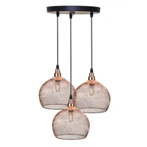 113014-038a94.webp Retro Rose Gold Bird Cage Chandelier